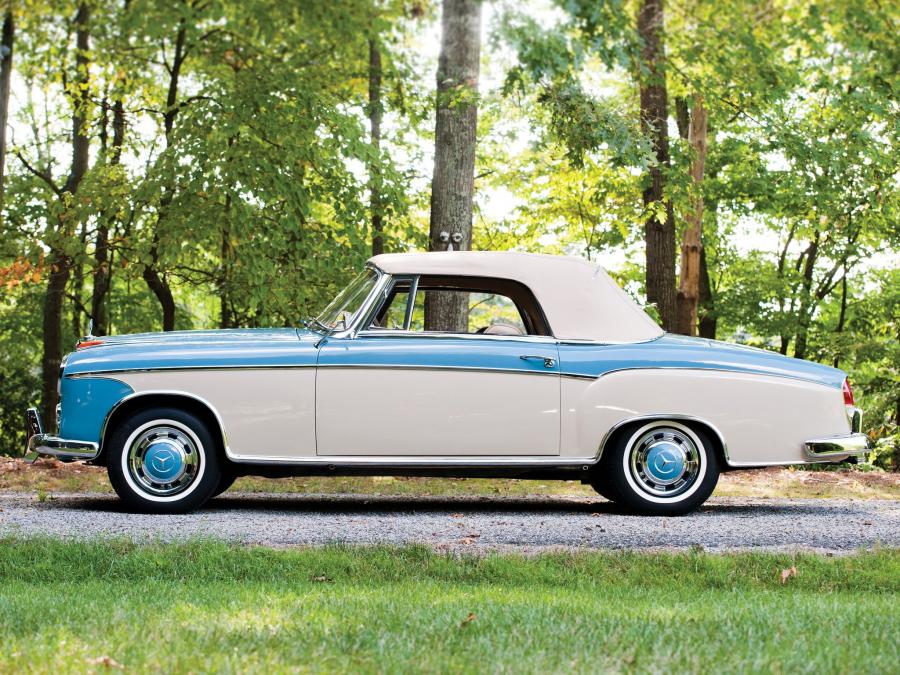  Mercedes-Benz 220 S Cabriolet 1958 года  (фото 37 из 49)